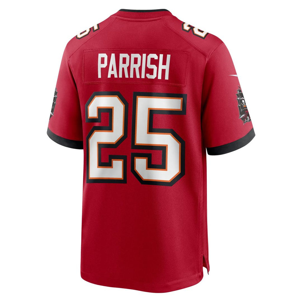 Tampa Bay Buccaneers Jacob Parrish Nike Team Game Jersey - Red