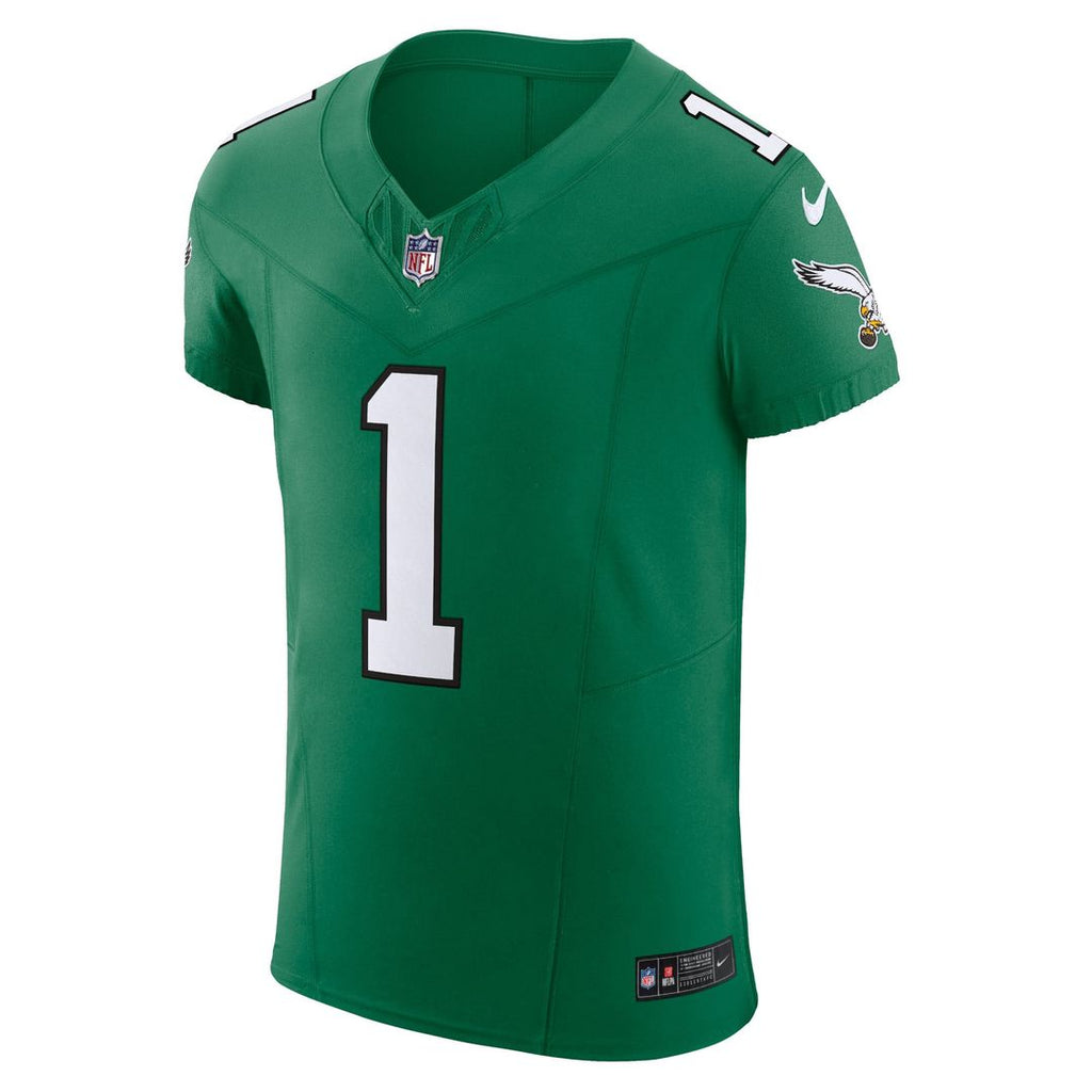 Philadelphia Eagles Jalen Hurts Nike Alternate Vapor F.U.S.E. Elite Jersey - Kelly Green