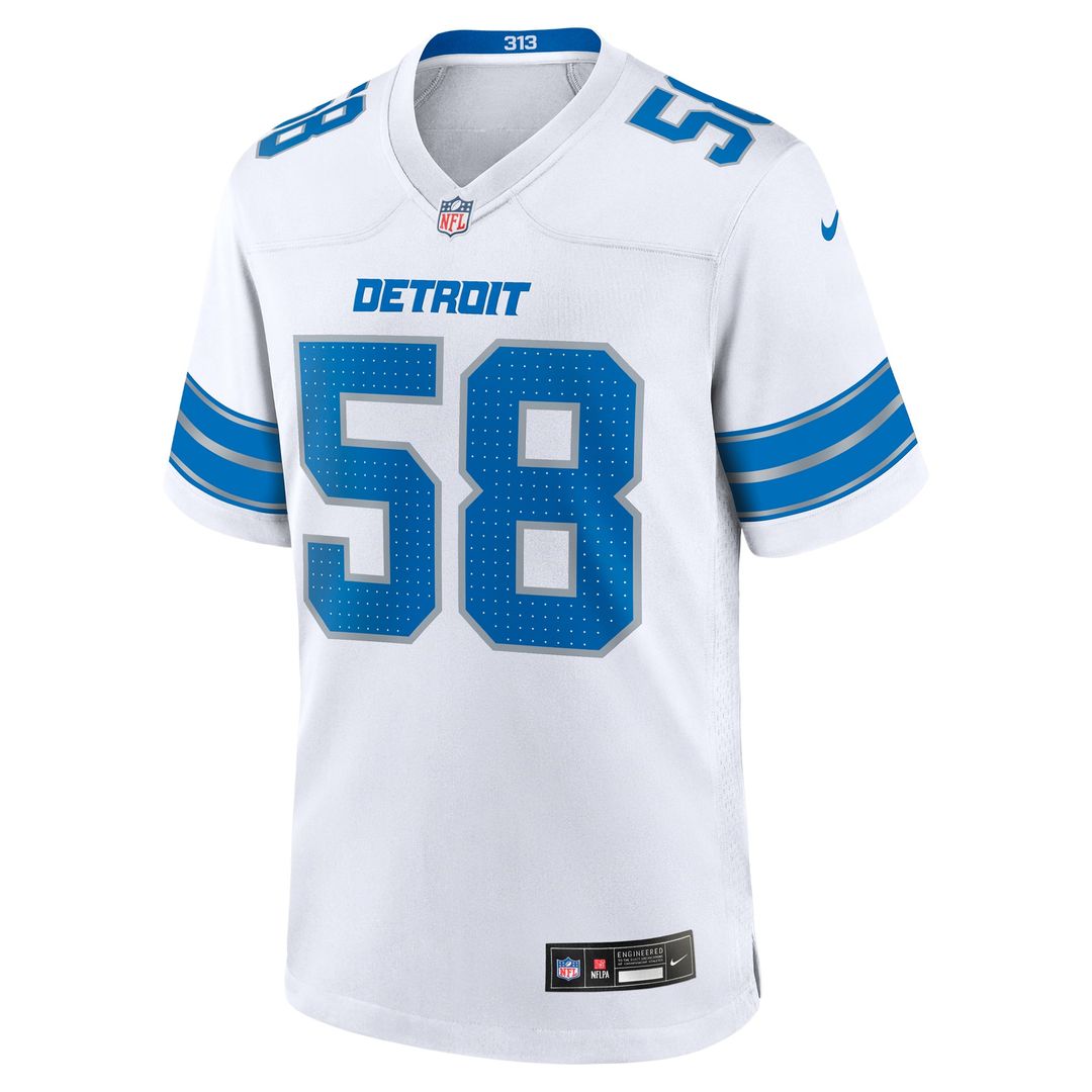 Detroit Lions Penei Sewell Nike Game Jersey - Blue