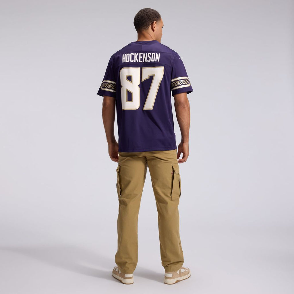 Minnesota Vikings T.J. Hockenson Nike 2026 Rivalries Collection Stitched Limited Jersey - Purple