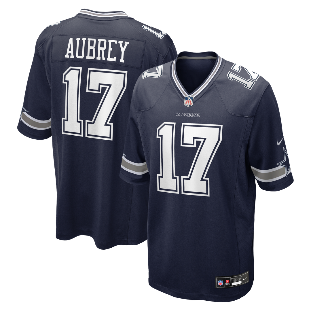 Dallas Cowboys Brandon Aubrey Nike Game Jersey - White