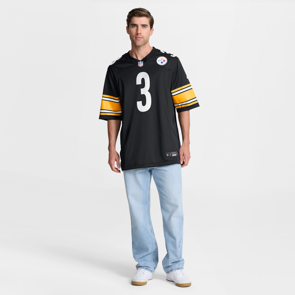 Pittsburgh Steelers Jaquan Brisker Nike Team Game Jersey - Black