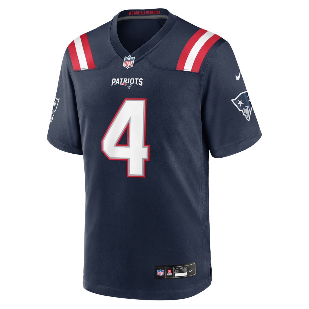 New England Patriots Craig Woodson Nike Team Game Jersey - Navy