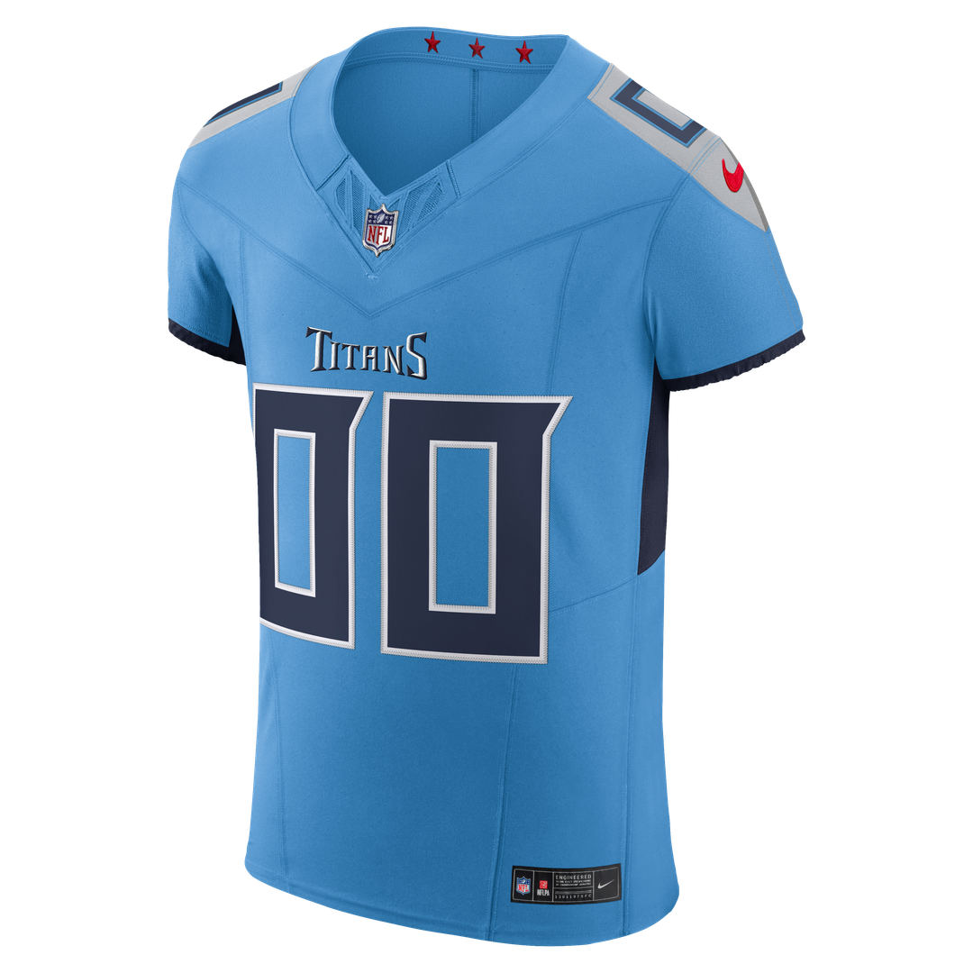 Tennessee Titans Nike Team Vapor F.U.S.E. Elite Custom Jersey - Light Blue