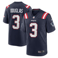 New England Patriots Demario Douglas Nike Game Jersey - Navy