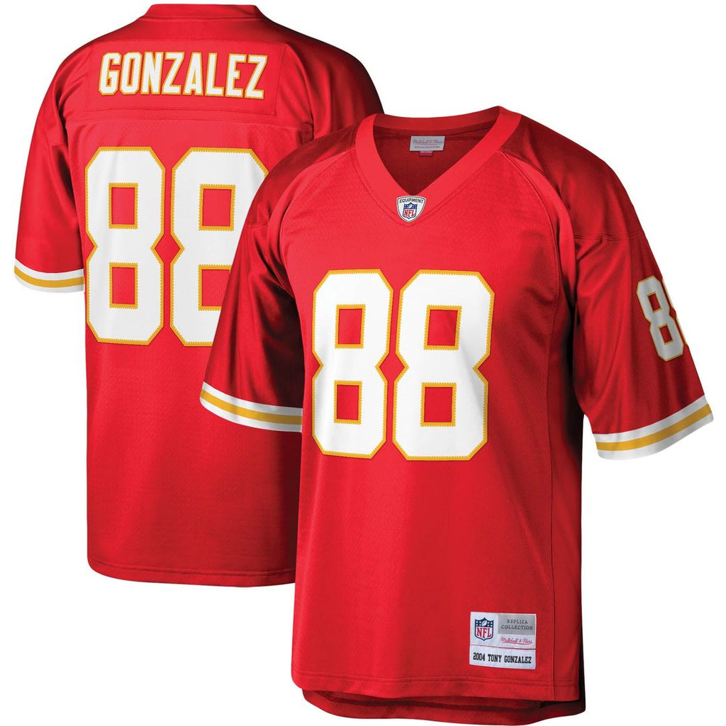 Kansas City Chiefs Tony Gonzalez Mitchell & Ness Legacy Replica Jersey - Red