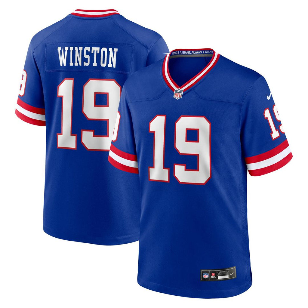 New York Giants Jameis Winston Nike Alternate 2 Game Jersey - Royal