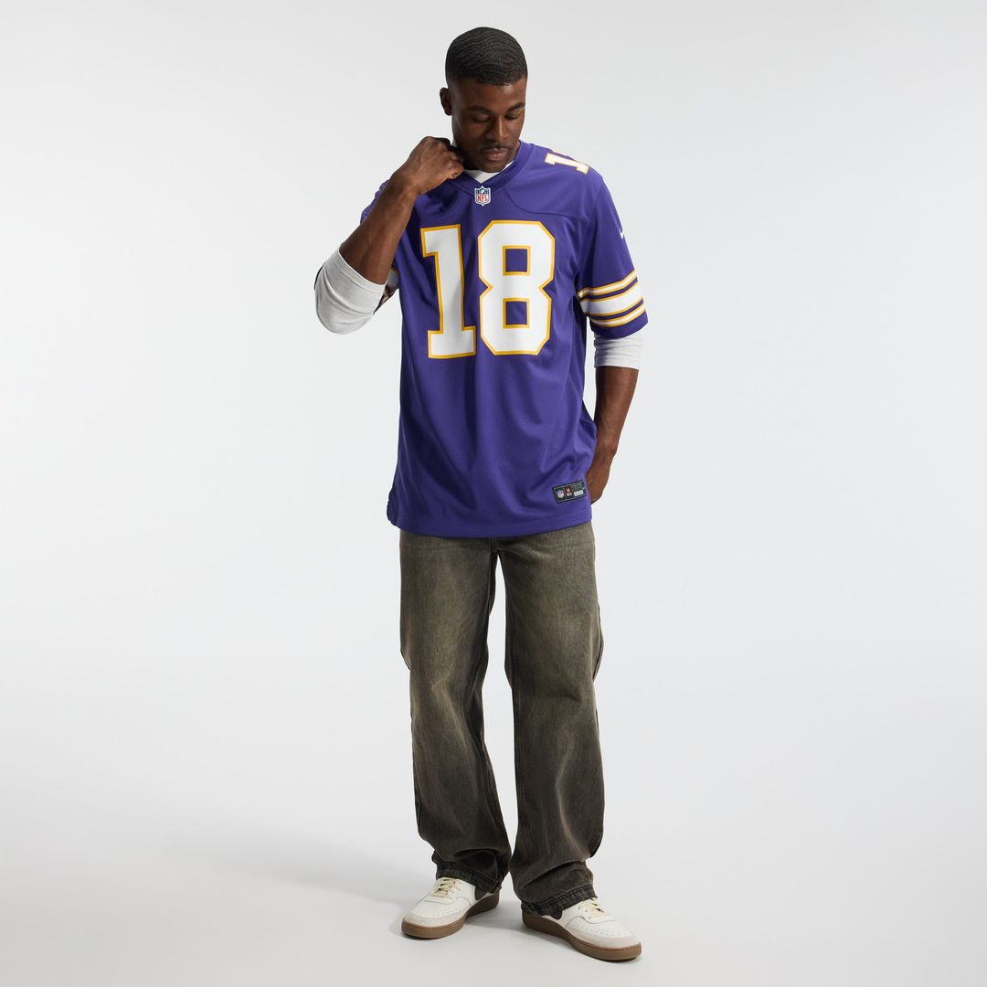 Minnesota Vikings Justin Jefferson Nike Alternate Game Player Jersey - White
