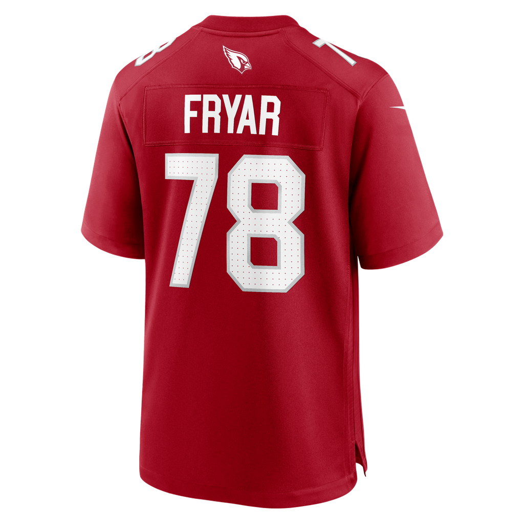 Arizona Cardinals Josh Fryar Nike Team Game Jersey - Cardinal