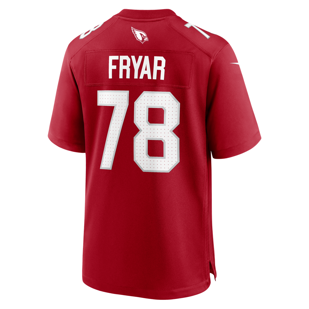 Arizona Cardinals Josh Fryar Nike Team Game Jersey - Cardinal