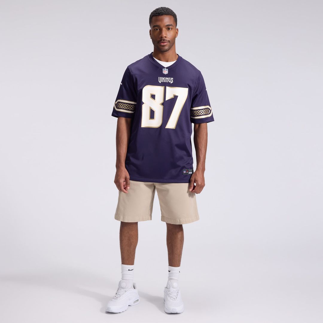 Minnesota Vikings T.J. Hockenson Nike 2026 Rivalries Collection Game Jersey - Purple