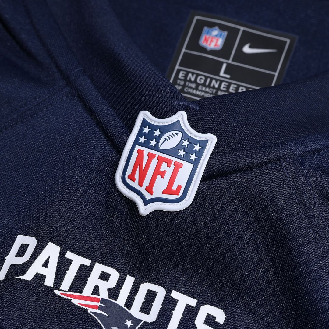 New England Patriots Rodney Harrison Nike Game Retired Player Jersey - Navy