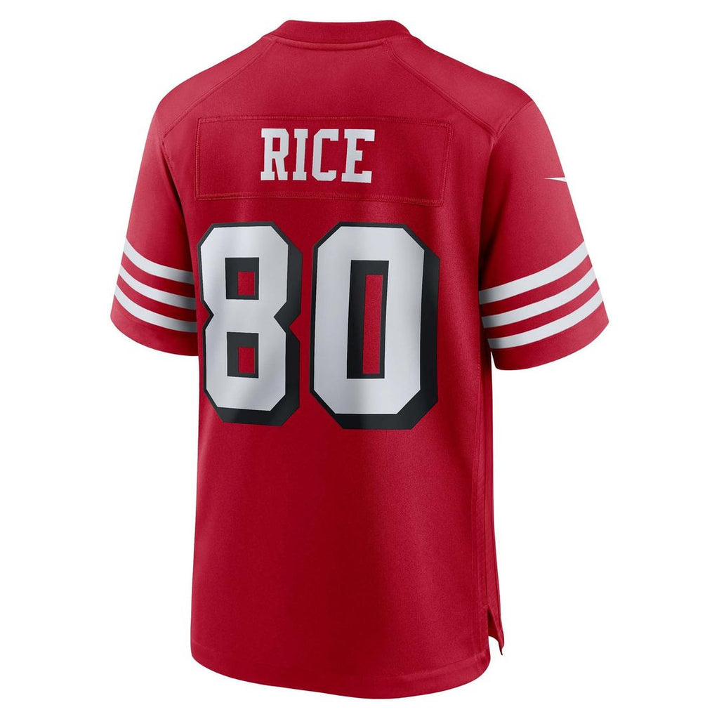 San Francisco 49ers Jerry Rice Nike Retired Player Alternate Game Jersey - Scarlet