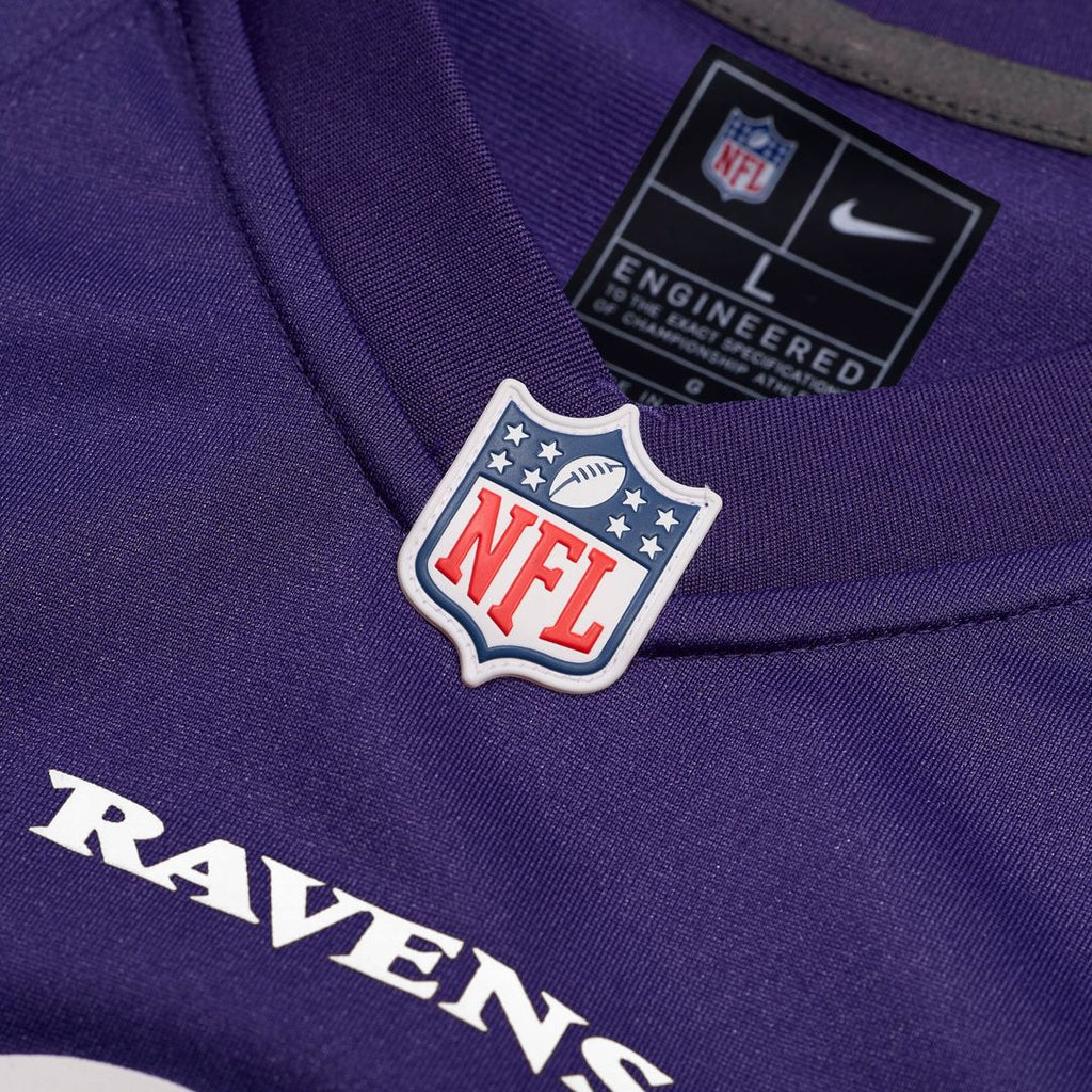 Baltimore Ravens Tony Siragusa Nike Game Retired Player Jersey - Purple