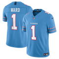 Tennessee Titans Cameron Ward Nike Team Vapor F.U.S.E. Stitched Limited Jersey - Light Blue