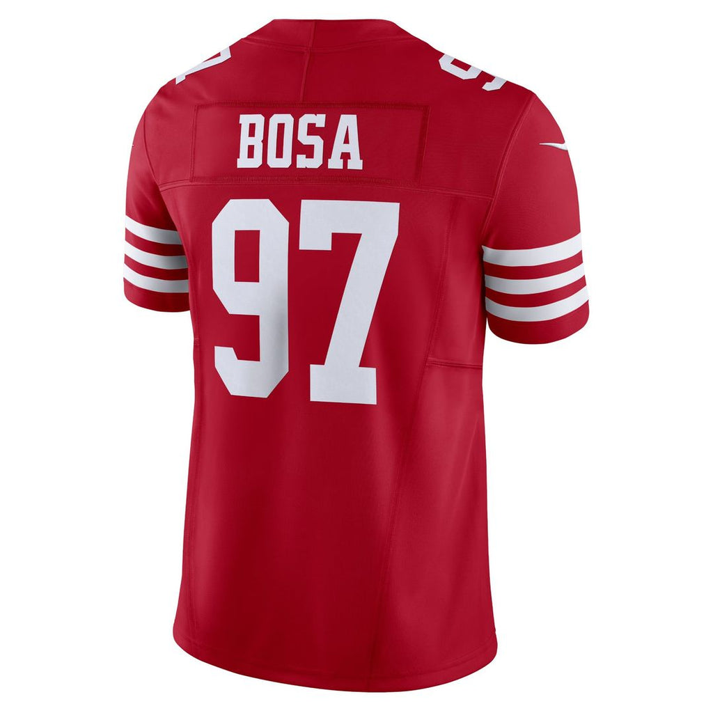 San Francisco 49ers Nick Bosa Nike Vapor F.U.S.E. Limited Jersey - Scarlet