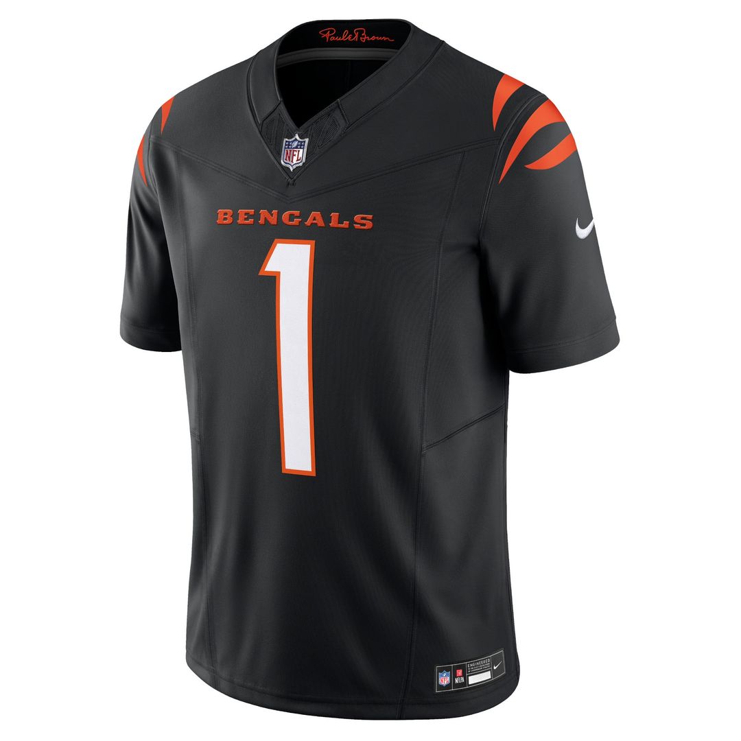 Cincinnati Bengals Ja'Marr Chase Nike Vapor F.U.S.E. Limited Jersey - Black