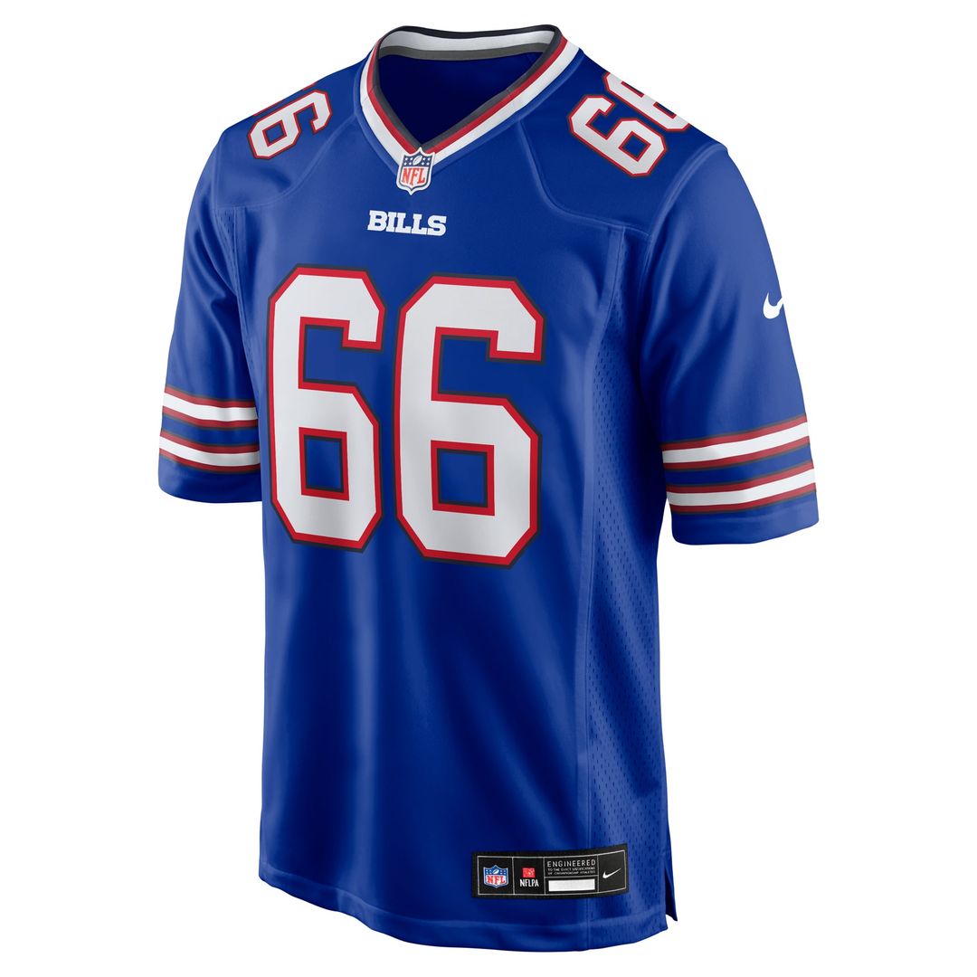 Buffalo Bills Connor McGovern Nike Game Player Jersey - Royal