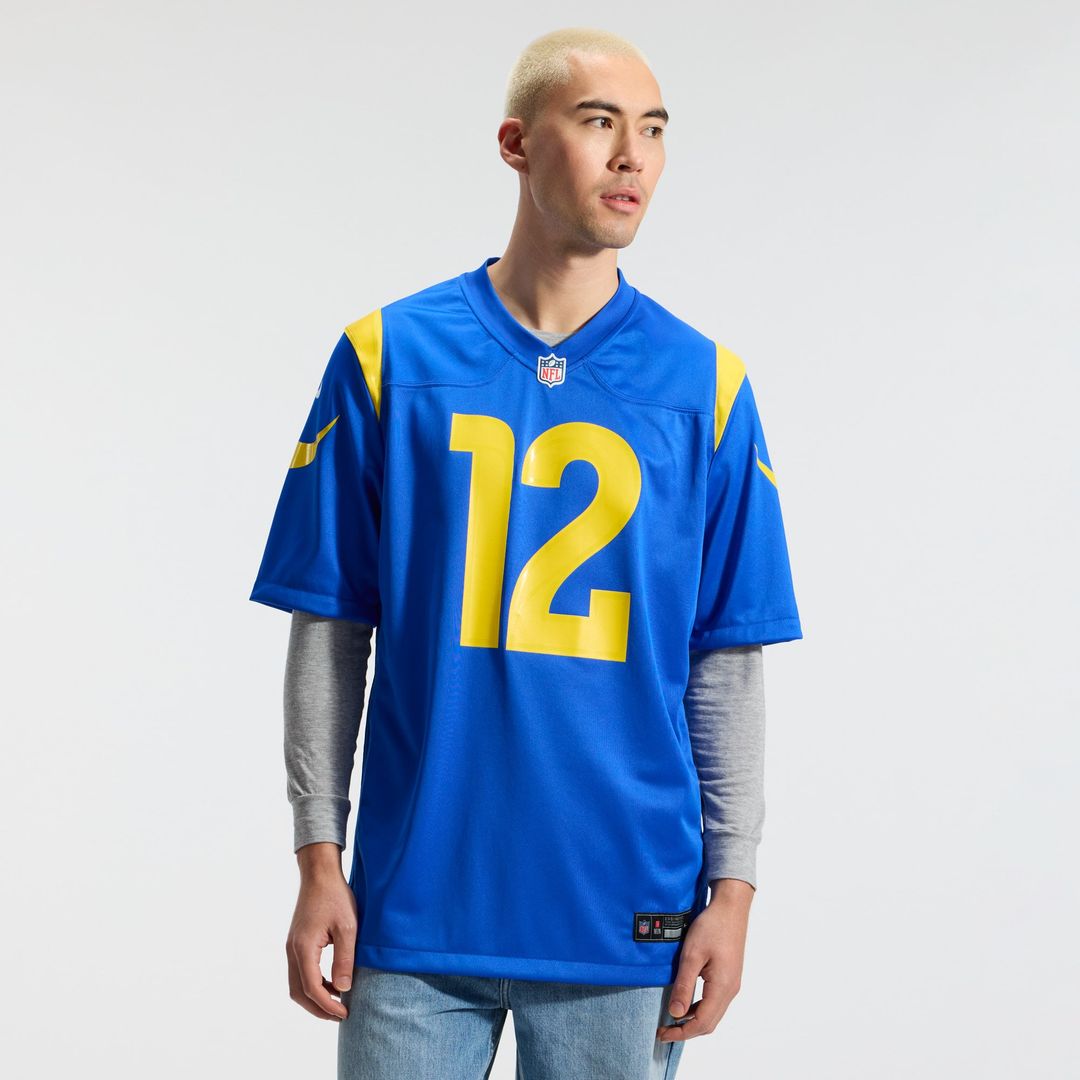 Los Angeles Rams Puka Nacua Nike Team Game Player Jersey - Royal