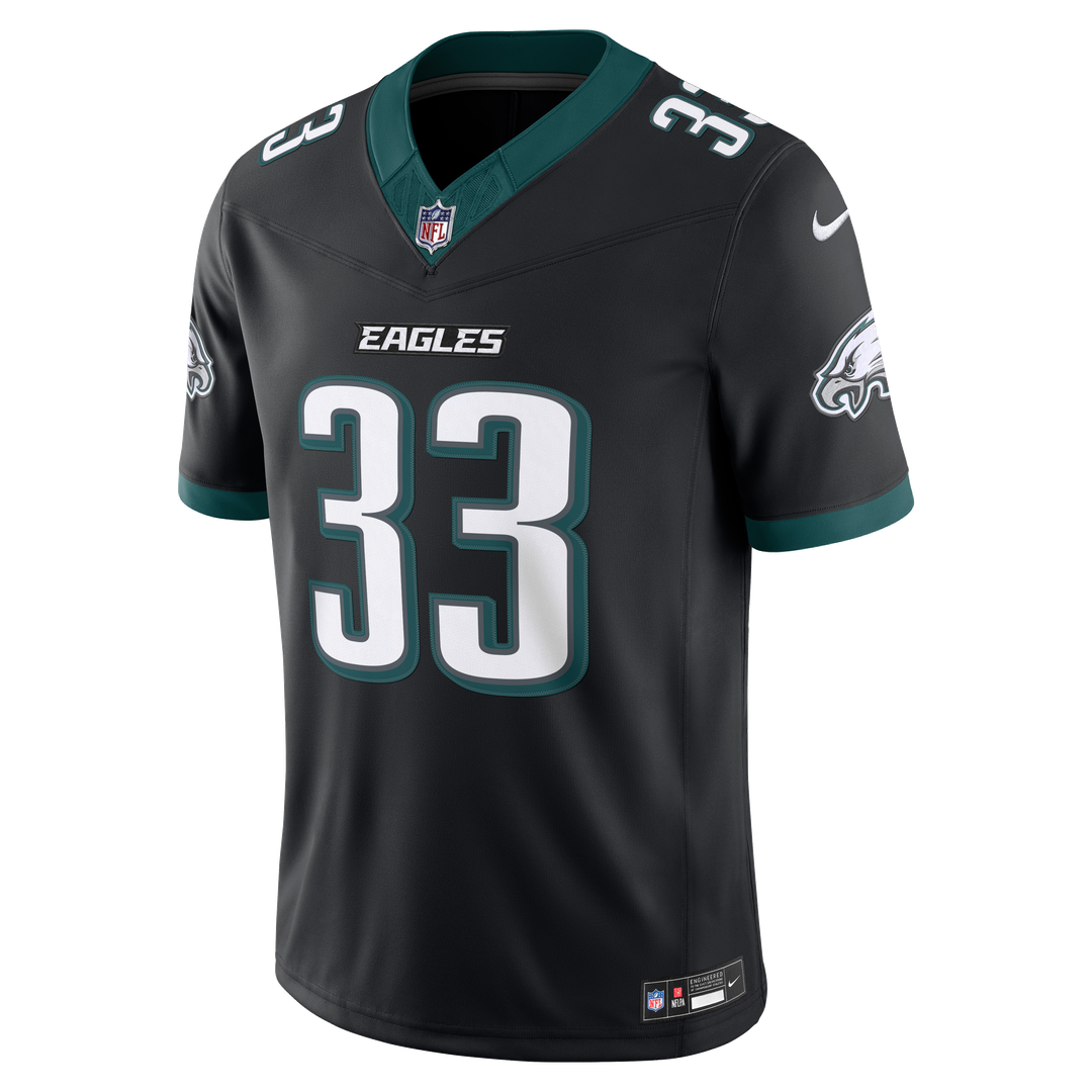 Philadelphia Eagles Cooper DeJean Nike Alternate Vapor F.U.S.E. Stitched Limited Jersey - Black