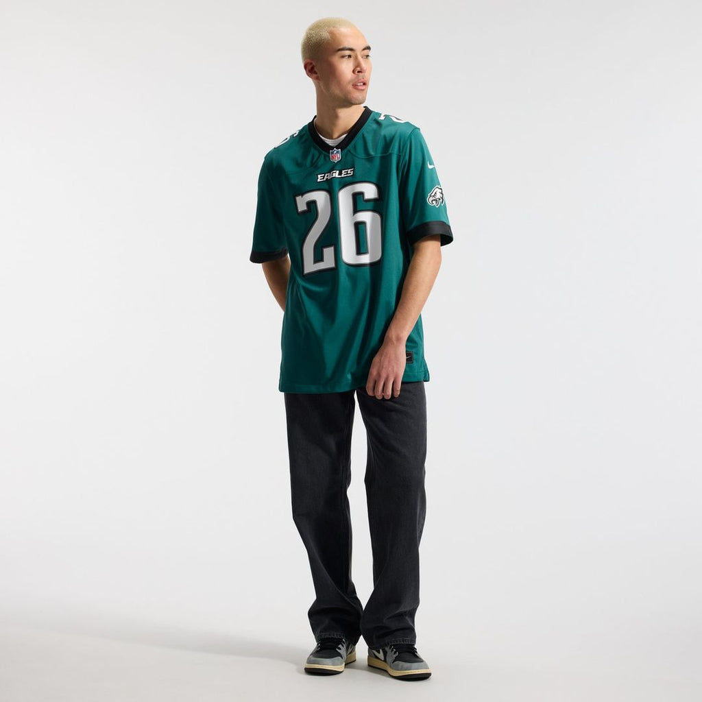 Philadelphia Eagles Saquon Barkley Nike Alternate Game Jersey - Kelly Green