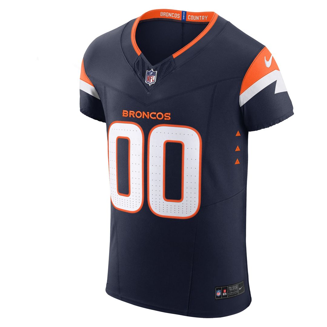 Denver Broncos Nike Alternate Vapor F.U.S.E. Elite Custom Jersey - Navy