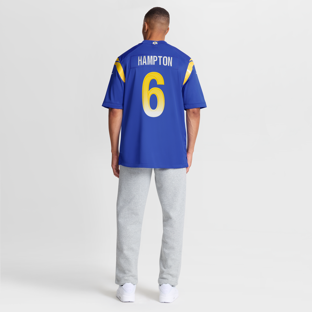 Los Angeles Rams Nick Hampton Nike Team Game Jersey - Royal