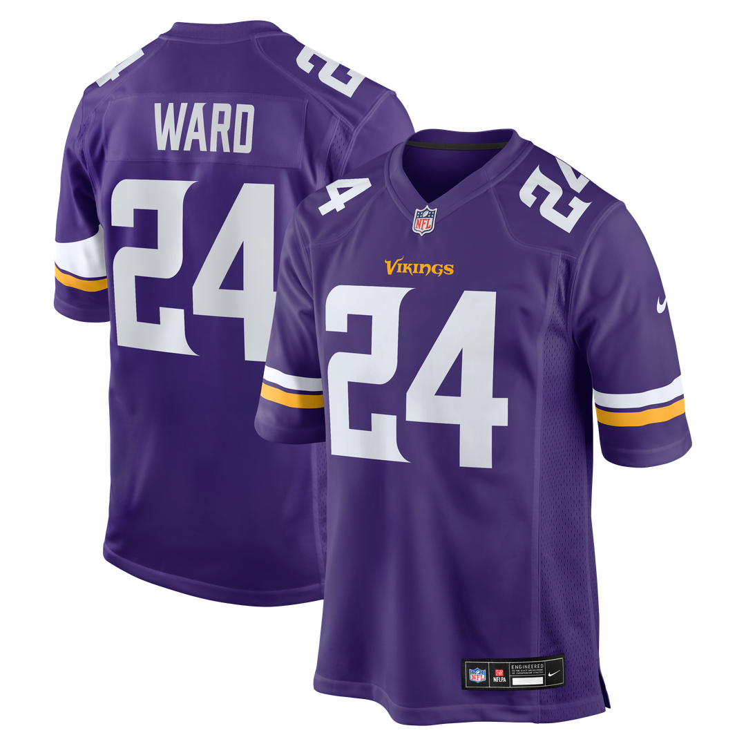 Minnesota Vikings Jay Ward Nike Team Game Jersey - Purple