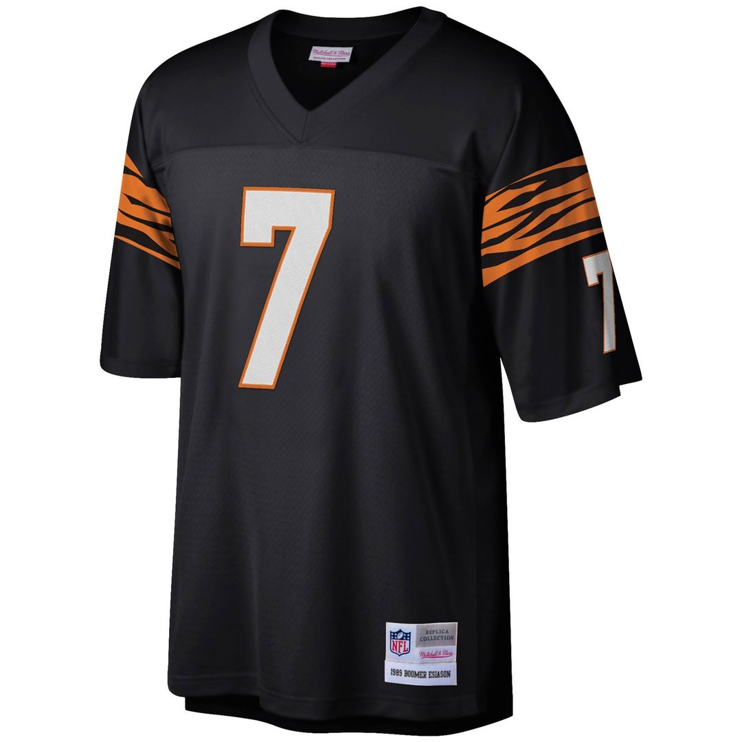 Cincinnati Bengals Boomer Esiason Mitchell & Ness Legacy Replica Jersey - Black