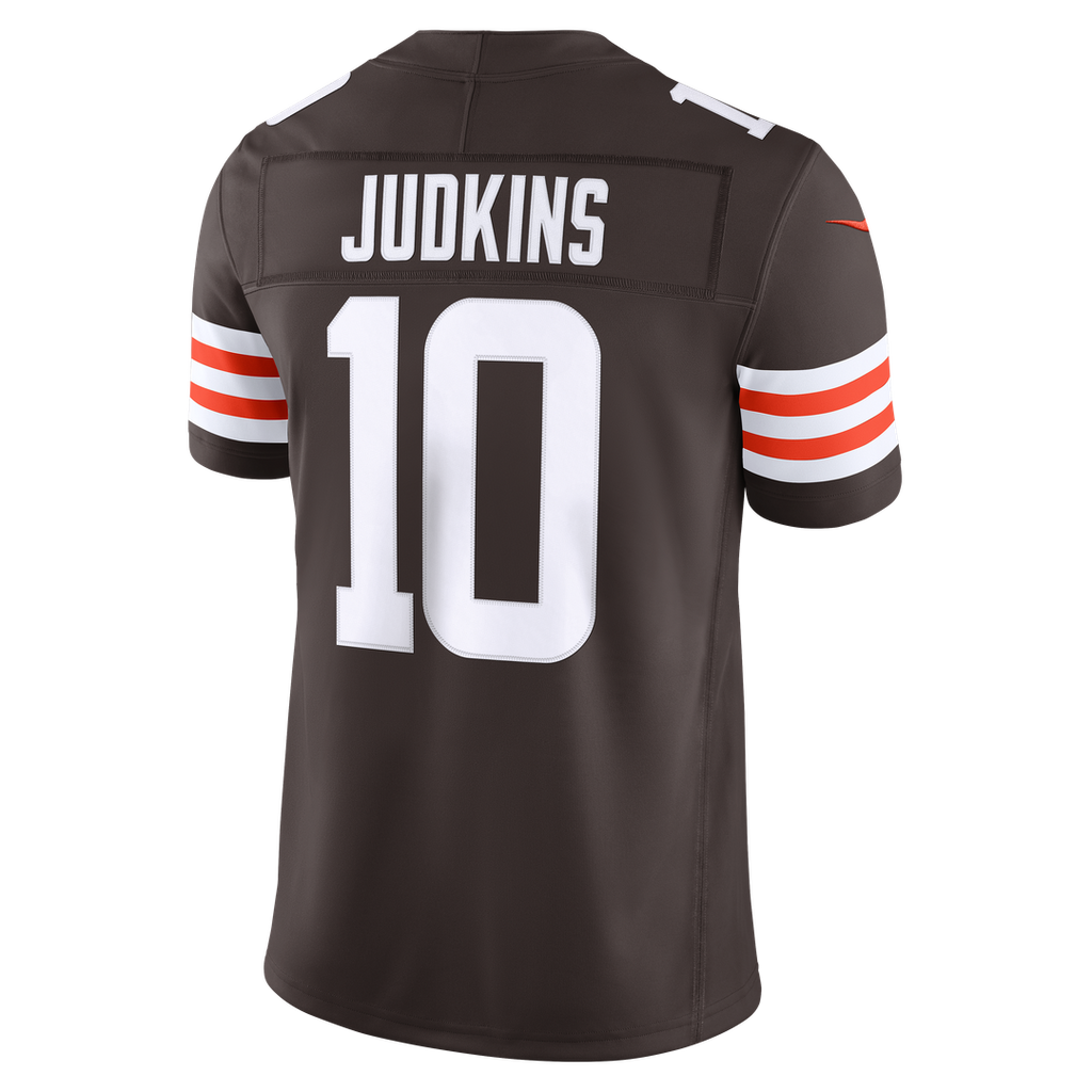 Cleveland Browns Quinshon Judkins Nike Team Vapor F.U.S.E. Stitched Limited Jersey - Brown