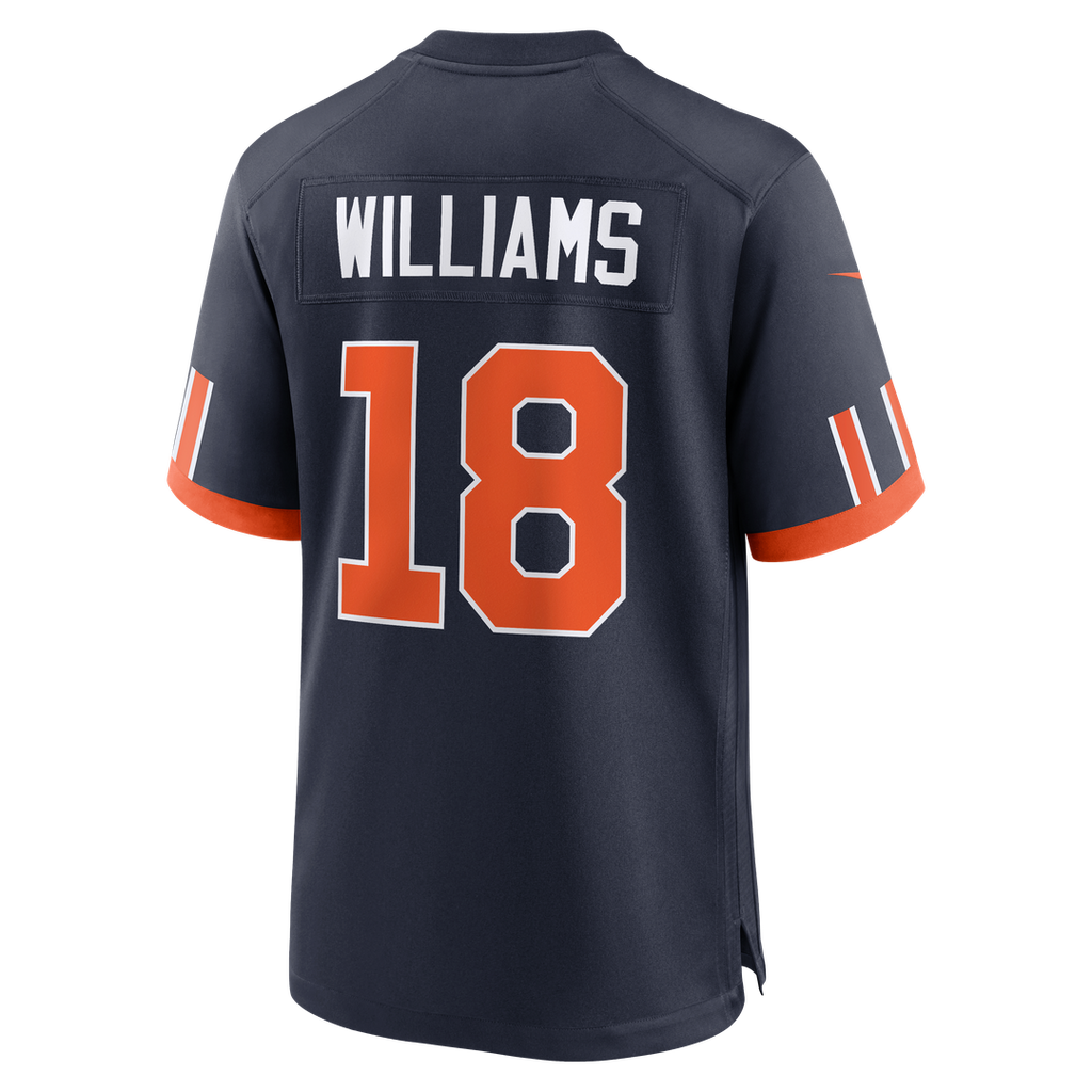 Chicago Bears Caleb Williams Nike 2026 Rivalries Collection Game Jersey - Navy