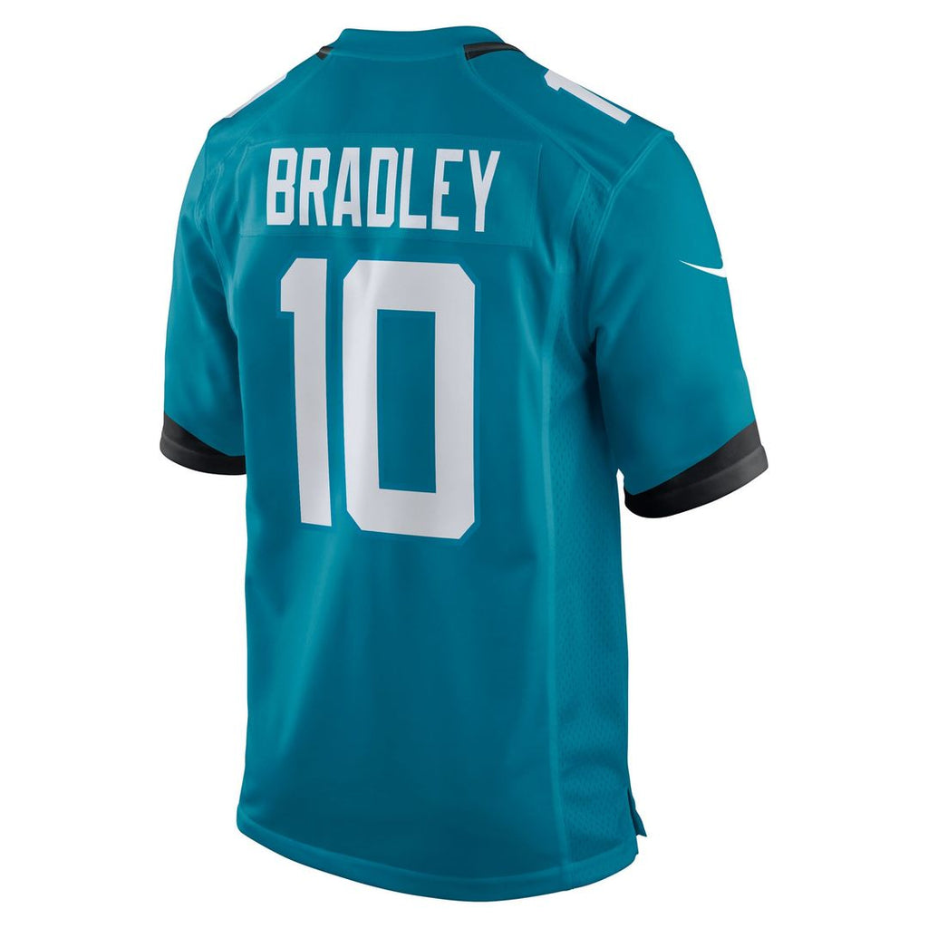 Jacksonville Jaguars Carter Bradley Nike Team Game Jersey - Teal