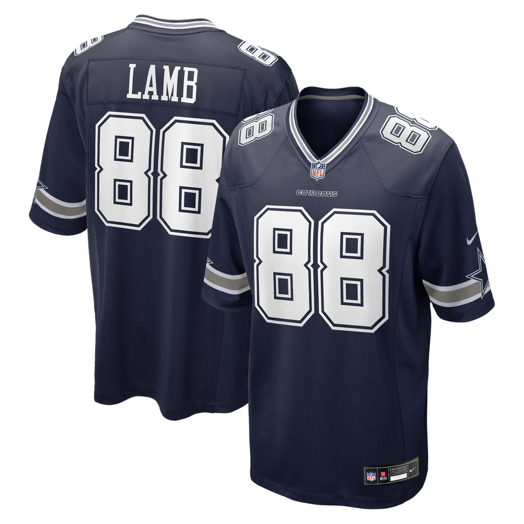 Dallas Cowboys CeeDee Lamb Nike Game Team Jersey - White