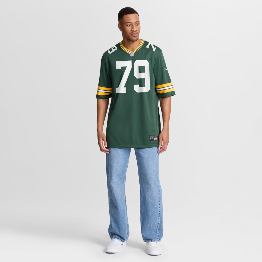 Green Bay Packers Travis Glover Nike Game Jersey - Green