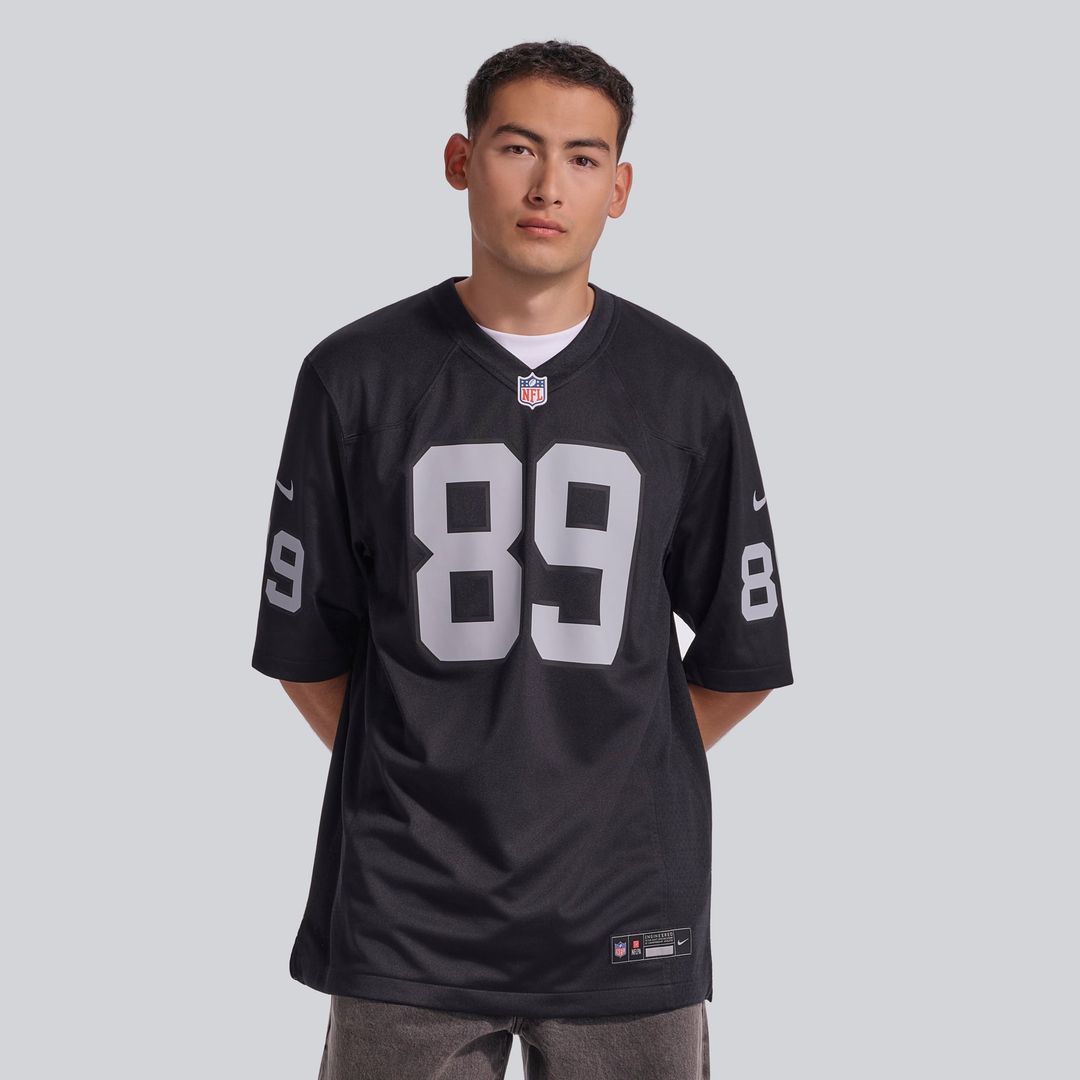 Las Vegas Raiders Brock Bowers Nike Player Game Jersey - Black