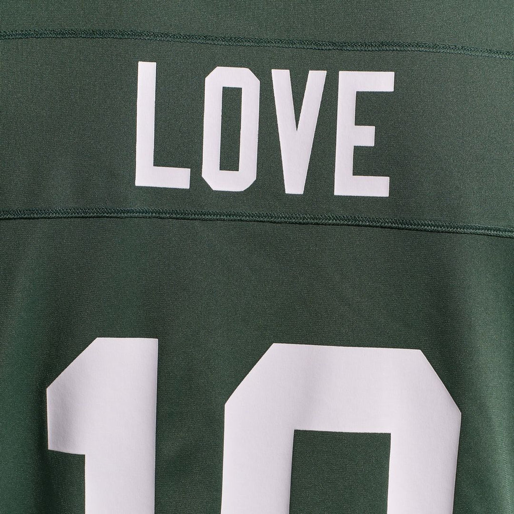 Green Bay Packers Jordan Love Nike Player Game Jersey - Green
