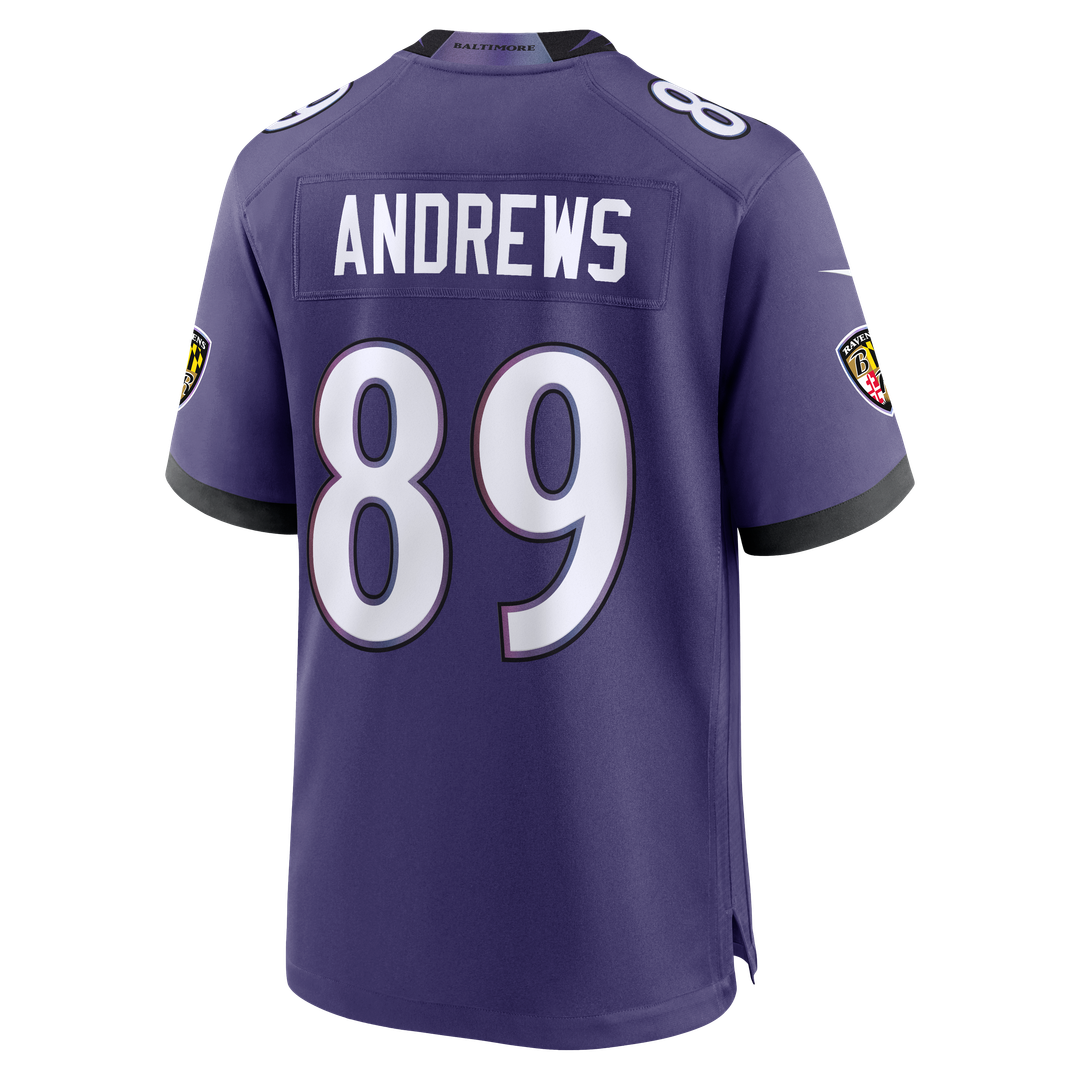 Baltimore Ravens Mark Andrews Nike Team Game Jersey - Purple