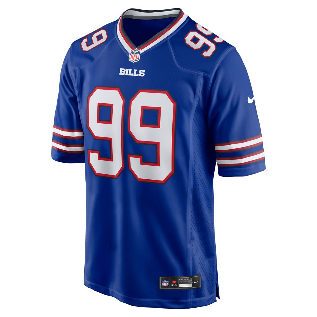 Buffalo Bills T.J. Parker Nike Game Jersey - Royal
