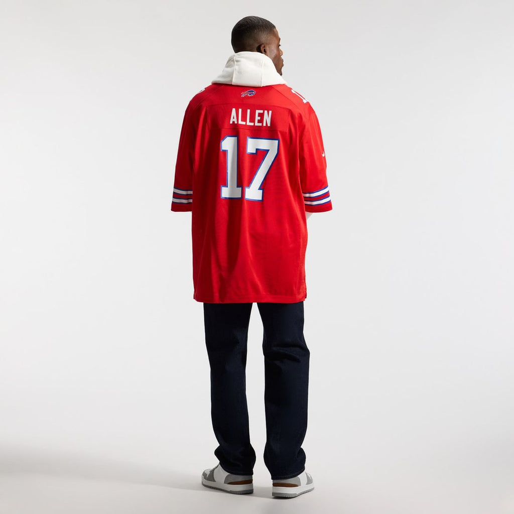 Buffalo Bills Josh Allen Nike White Game Player Jersey - White