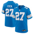 Detroit Lions Christian Izien Nike Team Game Jersey - Blue