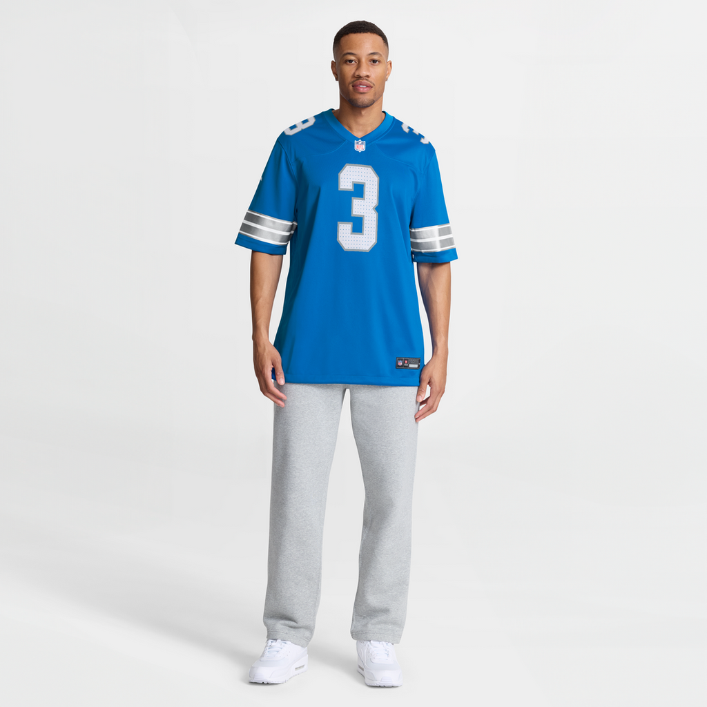 Detroit Lions Jack Fox Nike Team Game Jersey - Blue