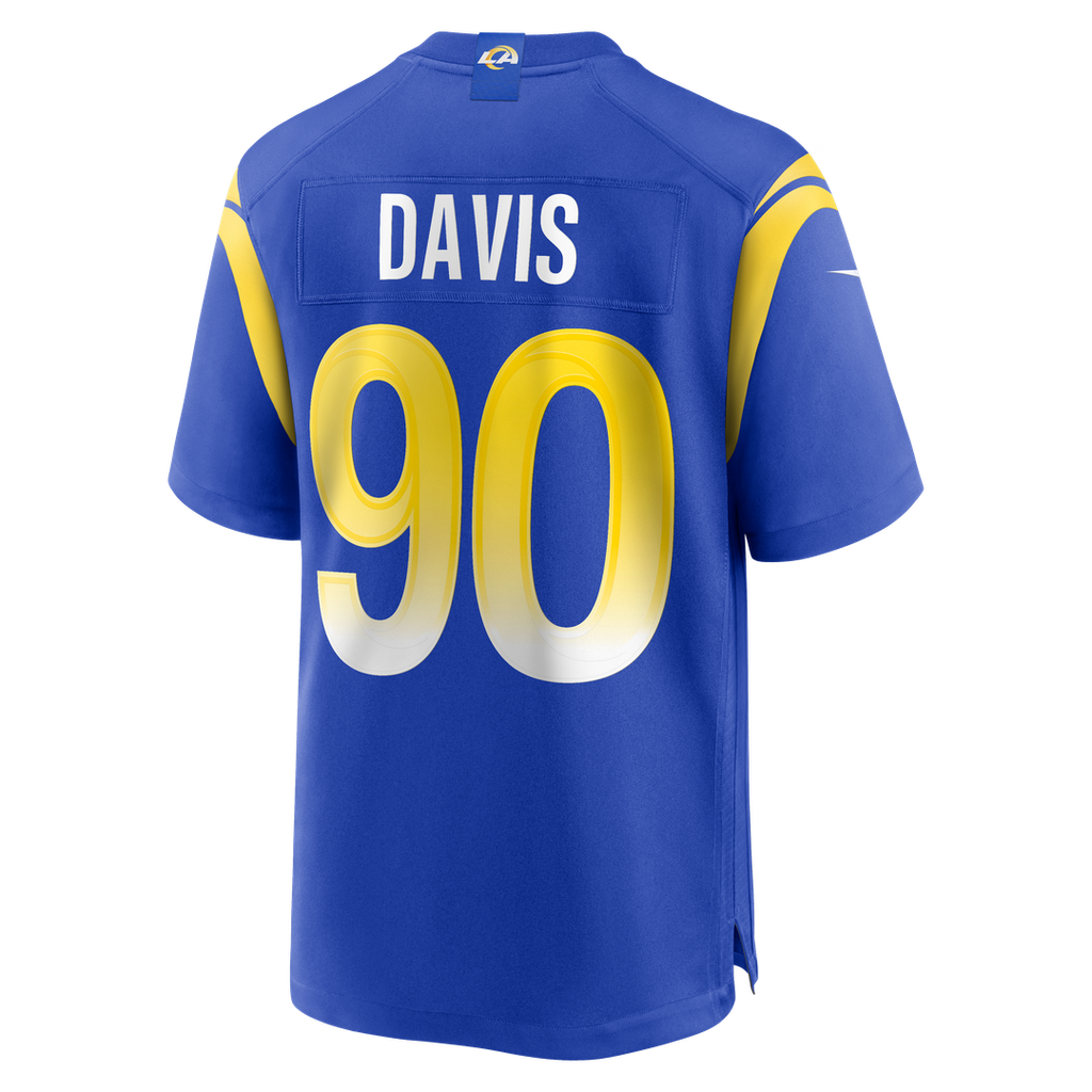 Los Angeles Rams Tyler Davis Nike Team Game Jersey - Royal