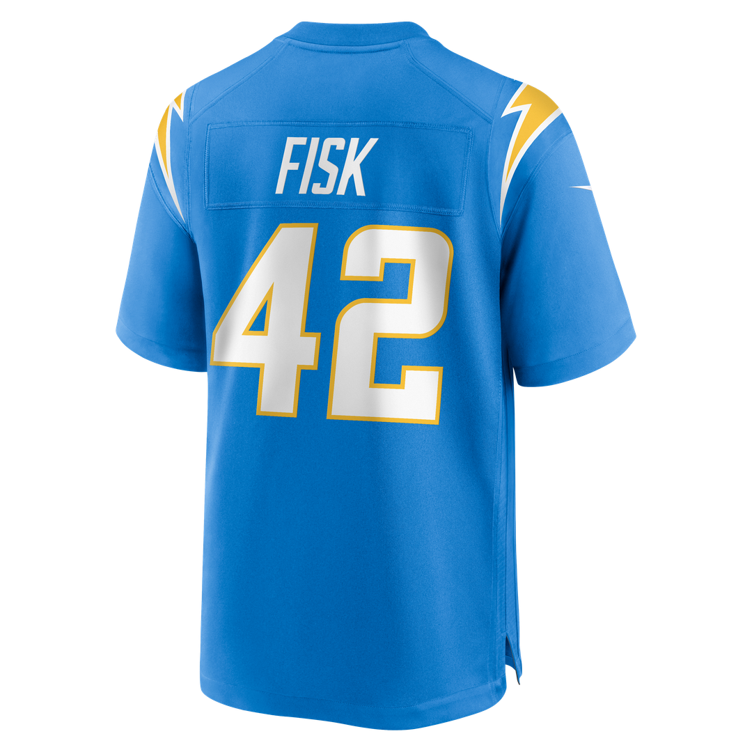 Los Angeles Chargers Tucker Fisk Nike Team Game Jersey - Powder Blue