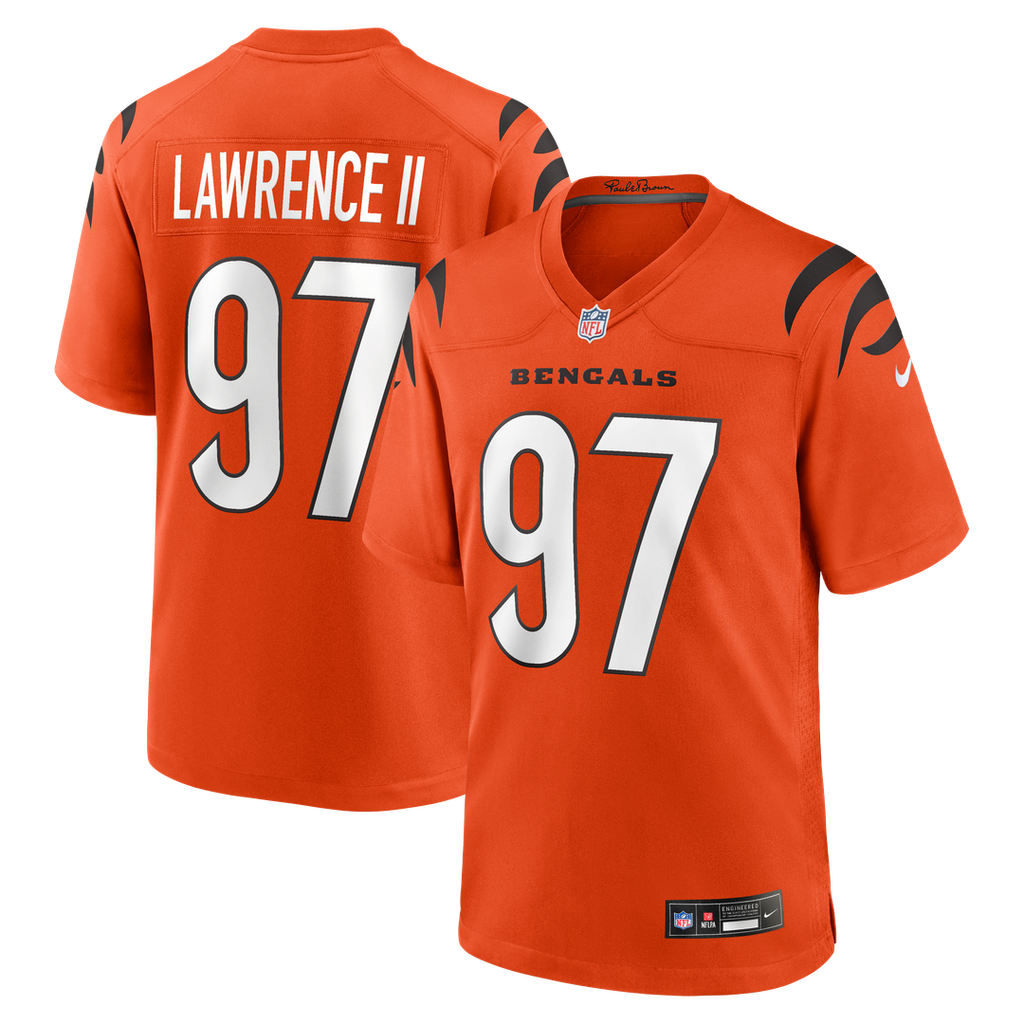 Cincinnati Bengals Dexter Lawrence II Nike Game Jersey - Black