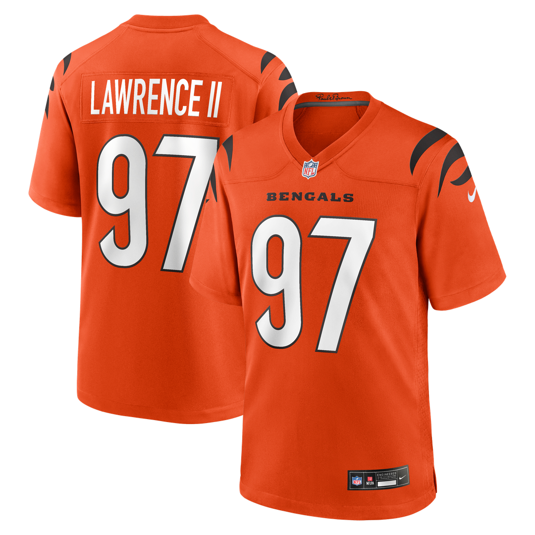 Cincinnati Bengals Dexter Lawrence II Nike Game Jersey - Black