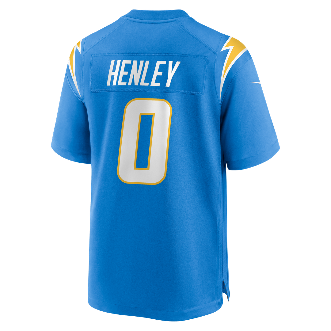 Los Angeles Chargers Daiyan Henley Nike Team Game Jersey - Powder Blue