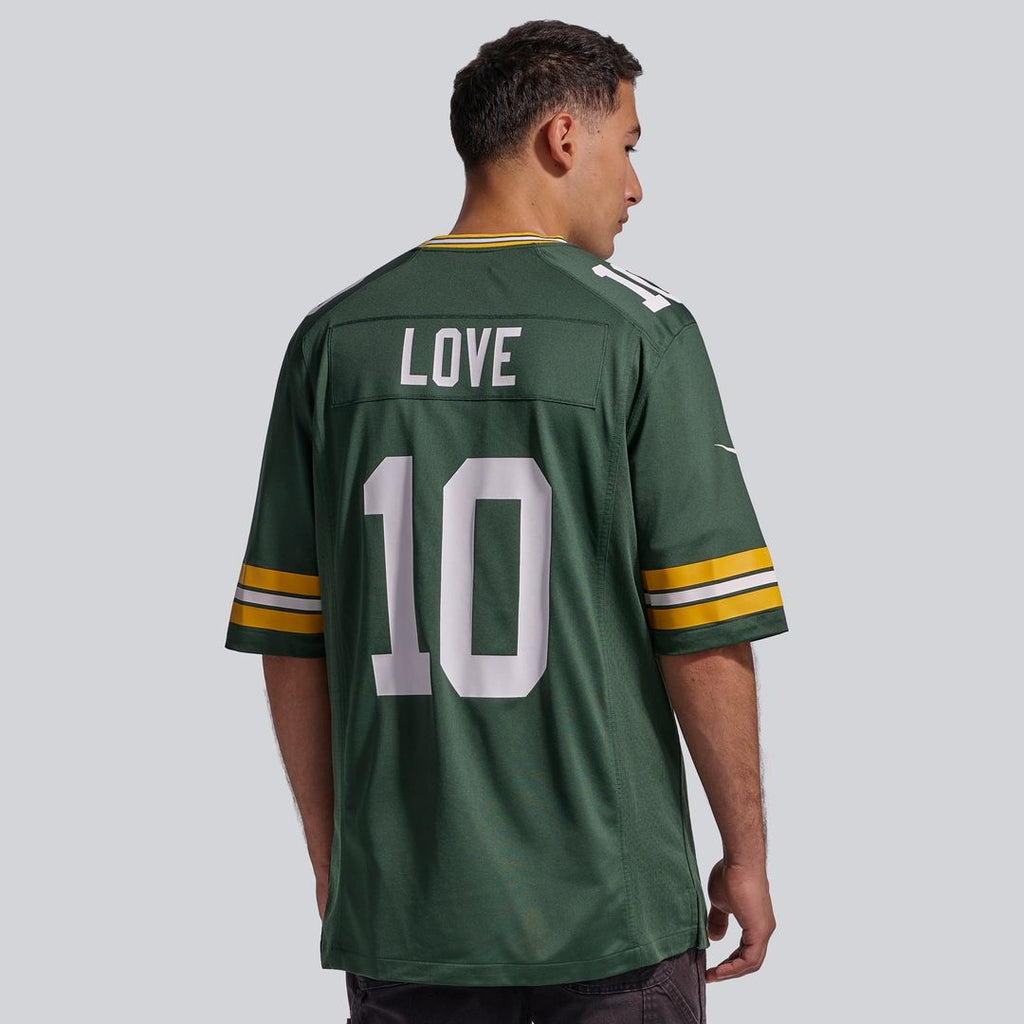 Green Bay Packers Jordan Love Nike Game Jersey - White