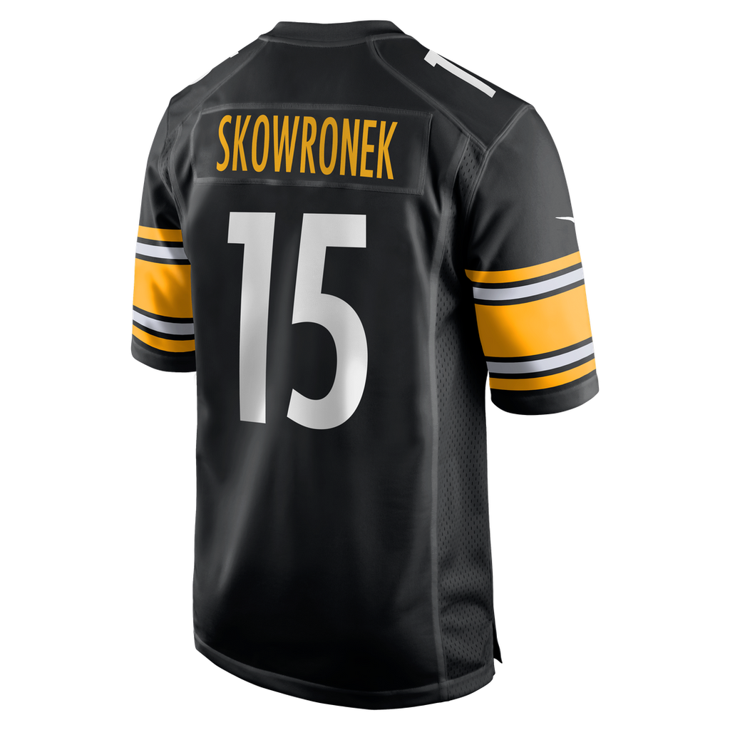 Pittsburgh Steelers Ben Skowronek Nike Team Game Jersey - Black