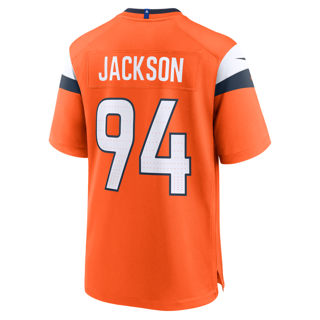 Denver Broncos Jordan Jackson Nike Team Game Jersey - Orange