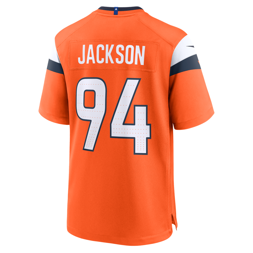 Denver Broncos Jordan Jackson Nike Team Game Jersey - Orange
